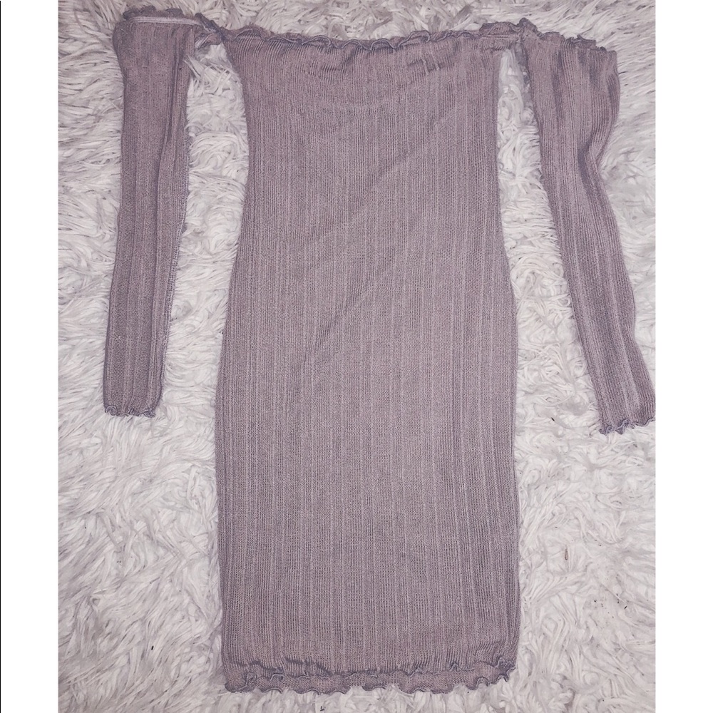 Off the shoulder dress